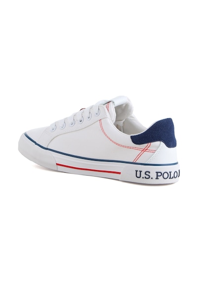U.S. Polo Assn. Rachel Rahat Tabanlı Kadın Convers Ayakkabı Beyaz