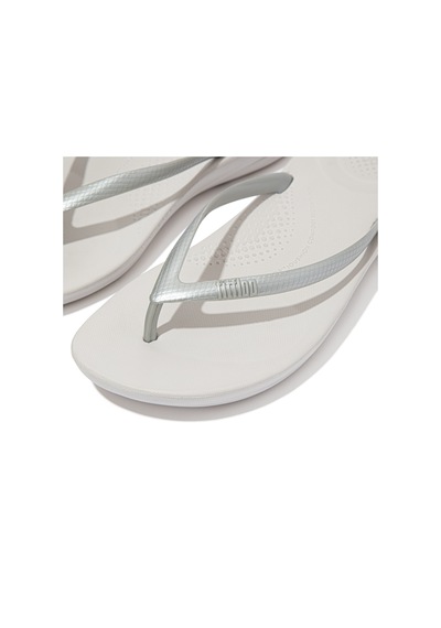 011 Silver Terlik Kadın Diğer E54-010 / 011/ 012 /090 Fitflop Iqushıon Ergonomic Toe-posts Gümüş