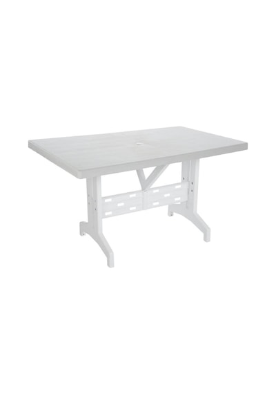 Omnipazar Sy-2575 Beyaz Dikdörtgen Plastik Masa 70x120cm Beyaz