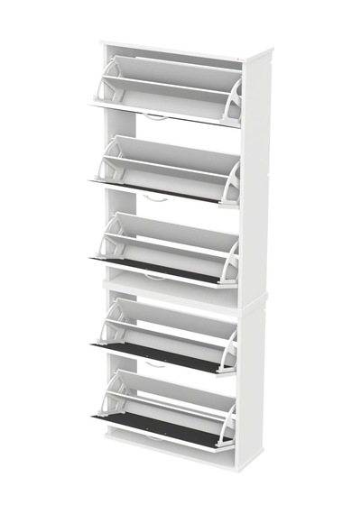 Modilayn Varbi Umay' 2 Li Asma Antre 72x193x26 Cm Lik 5 Düşer Kapak 10 Göz Bölme Ayakkabılık Beyaz-antrasit Modilayn Varbi Umay' 2 Li Asma Antre 72x193x26 Cm Lik 5 Düşer Kapak 10 Göz Bölme Ayakkabılık Beyaz-antrasit