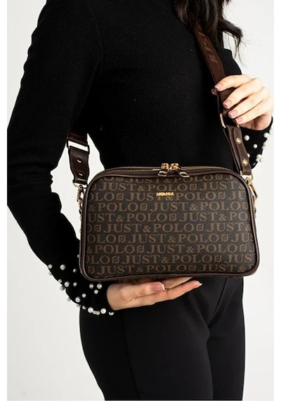 Just Polo Kadın Günlük Kullanıma Uygun Su Geçirmez Lüks Ve Şık Omuz Çantası Shoulder Bag Kahverengi