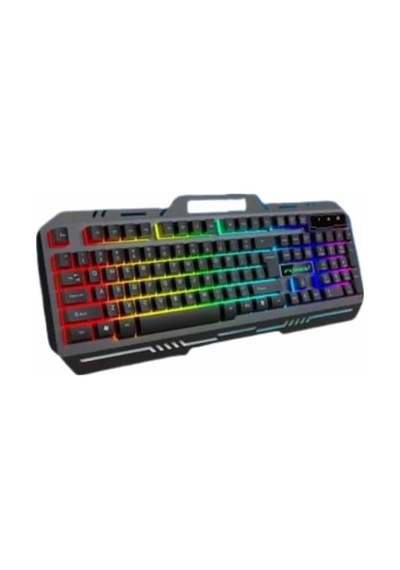 Işıklı Q Klavye Mouse Seti Siyah Klavye 27628974