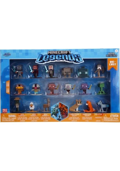 Jada Minecraft Legends Multi Pack Nanofigs Wave 9 Smb-253265011