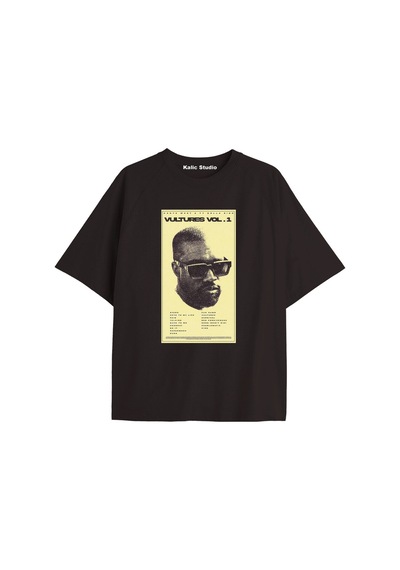 Kalic Studio Kanye West - T-shirt Siyahget85