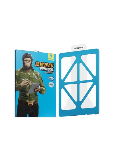 Blueo Apple Uyumlu iPad  Air 13 2004 Hd Tempered Glass Uygulama Aparatlı Cam