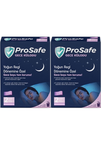 Prosafe Gece Külodu/külot Yoğun Regl Dönemine Özel 4 Lü 2pk 2
