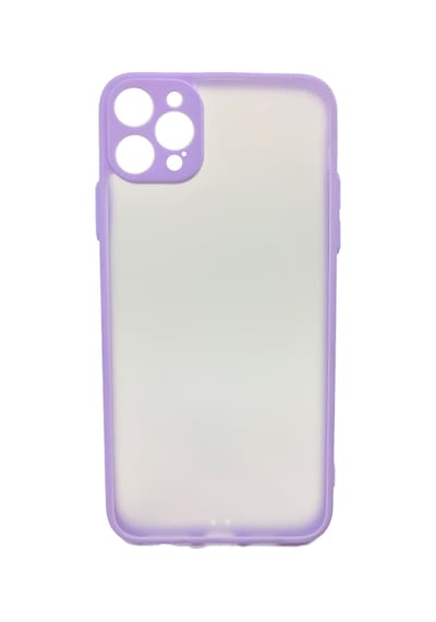 Nettech Apple Uyumlu iPhone 12 Pro Max Kontrast Renkli Tuş Seri Arka Koruma Kılıf - Siyah Siyah