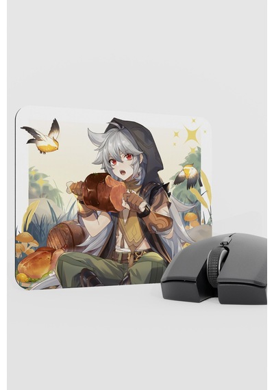 Razor Genshin Impact Anime Oyuncu V3 - 22x18 Gaming Mouse Pad Fare Altlığı