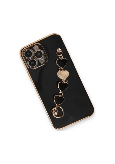 Apple iPhone Uyumlu - 14 Pro Max Kılıf Esila Silikon - Siyah
