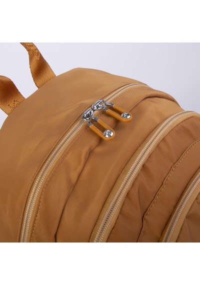 Nas Bag Unisex Büyük Boy Su Geçirmez Waterproof Hafif Sırt Çantası Hardal
