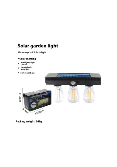 Yt-819 3 Watt Suya Dayanıklı Hareket Sensörlü Solar Led Lamba Diğer