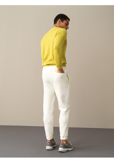 Xint Ekru Regular Fit Pamuklu Sweat Pantolon 380135