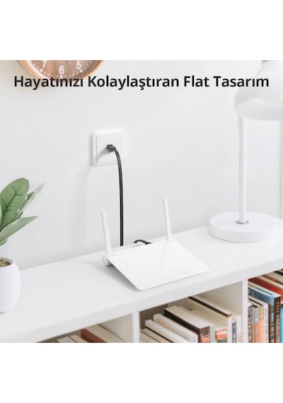 Ugreen Cat7 U/ftp Flat Ethernet Kablosu 1 Metre, 11260