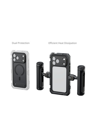 Smallrig 5541 Apple iPhone Uyumlu 17pro Max İçin Çift El Tipi Mobil Cihaz Kiti