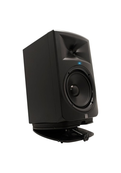 Ultimate Support Ms-80 Studio Monitor Stand - Çift Ayarlanabilir Açı Ve Eksenli Akustik Köpük Platformlu Ses Yalıtımlı Ms Serisi Profesyonel Stüdyo Monitör Standı Sehpası - Siyah