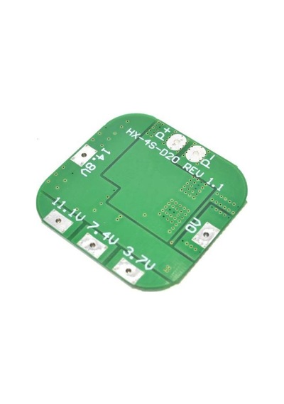 Lodos_Elektronik-4S 20A 16.8V Bms Koruma Kartı Lityum Batarya 18650 Li-İon Lipo Pr