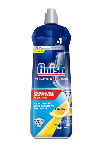 Finish Bulaşık Makinesi Parlatıcı & Kurutucu Limonlu 2 x 800 ML