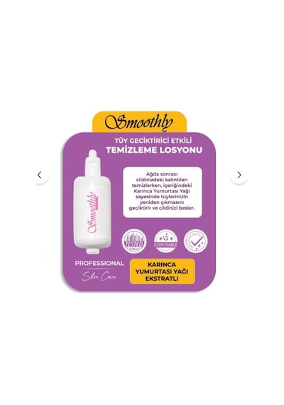 Smoothyly Tüy Karınca Yumurtası Özlü Masaj Yağı 10ml