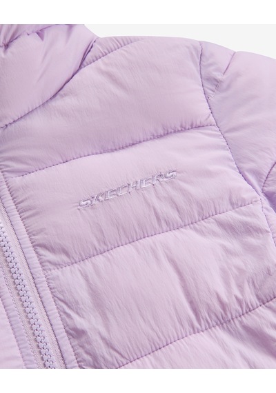 Skechers G Essential Hooded Jacket Büyük Kız Çocuk Mor Mont Sk2620100-4342
