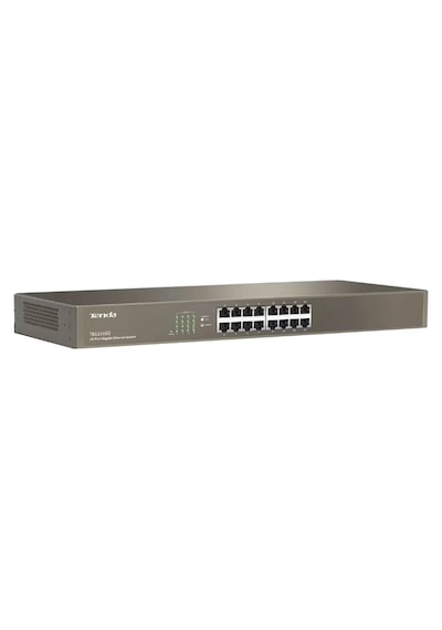 Tenda Teg1016g 16 Port 10-100-1000 Mbps 19" Switch Çelik Kasa Rack Mount