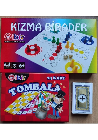 Tombala - Kızma Birader - İskambil Kağıdı
