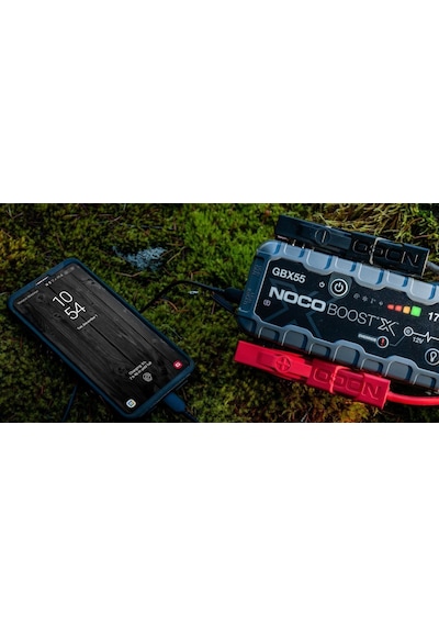 Noco Boost X GBX55 12V 1750 A Lityum Akü Takviye + Powerbank + Led Lamba + Eva Çanta