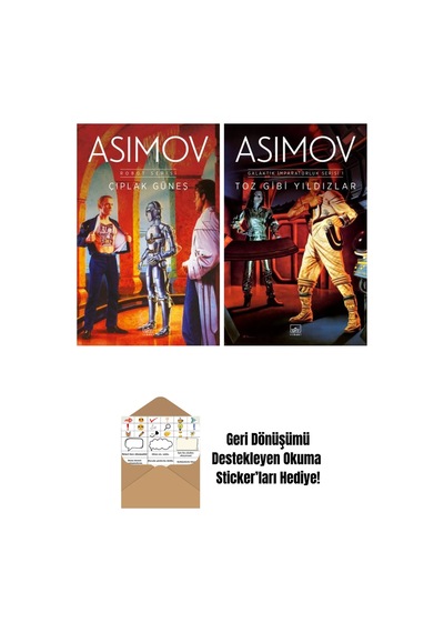 Çıplak Güneş Robot Serisi 2. Kitap + Toz Gibi Yıldızlar Galaktik İmparatorluk Serisi 1