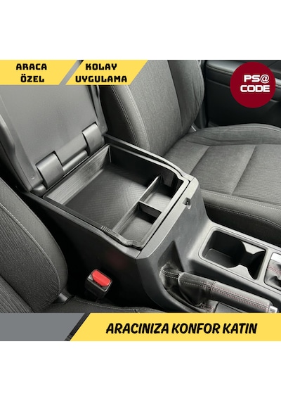 Toyota Hilux 2016-2025 İle Uyumlu, Orta Konsol Düzenleyici-organizer