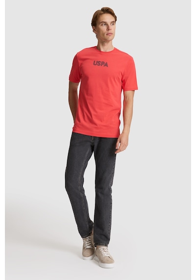 U.S. Polo Assn. U.s. Polo Assn. Erkek Kırmızı Tişört Basic 50325245-vr213 Rısk Red