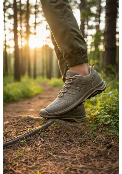 Enoch Erkek Vizon Bej Waterproof Outdoor Trekking Ve Doğa Yürüyüş Ayakkabısı Vizon