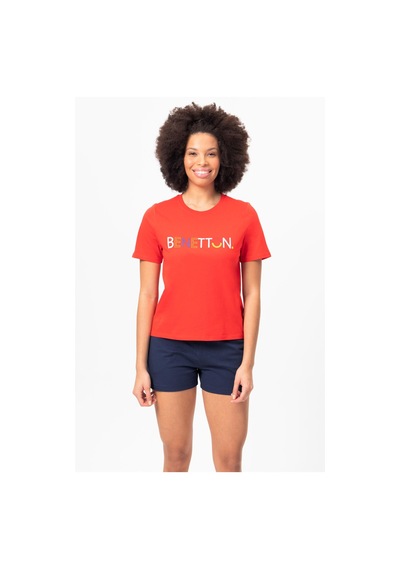 Benetton Bnt W20382 23y Kadın T Shirt