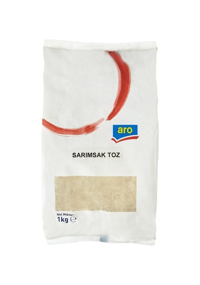 Aro Sarımsak Toz 1 Kg - Pratik Ve Lezzetli Baharat 2'li Ekonomik Paket - 2 Adet Tarı