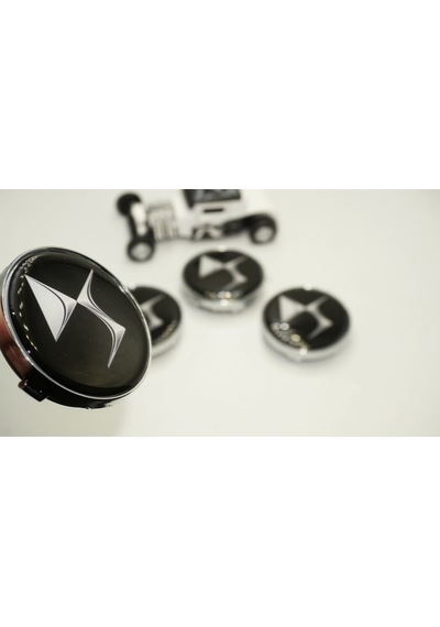 Citroen DS Logo Jant Göbeği Kapak Seti  60mm