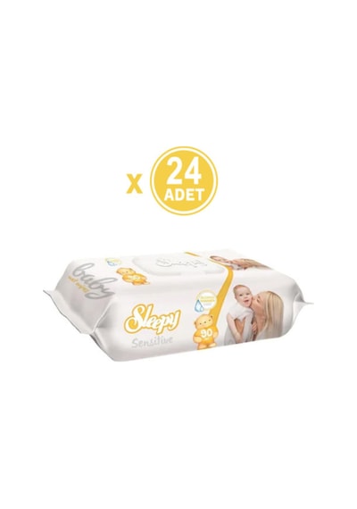 Sleepy Islak Mendil Sensitive 90 Yaprakx24 Adet (2160 Yaprak)