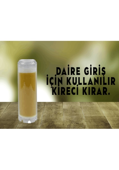 Shell Reçine Daire Girişi Su Arıtma Cihazı Kireç Kırıcı Yedek Parça