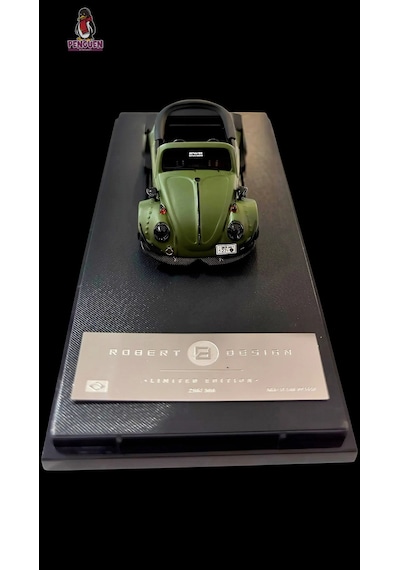 Inspire Model 1/64 Volkswagen Beetle Rwb Robert Design Stripe 300 Limited Rwb2021rs001650a