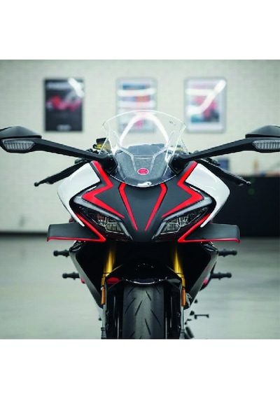Cfmoto 450sr Sticker Ön Kafa Dörtlü Etiket Modeli