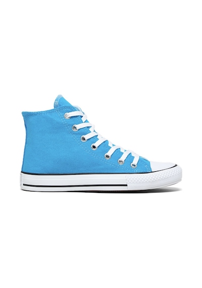 Tonny Black Çocuk Unisex Mavi Rahat Kalıp Uzun Sneaker