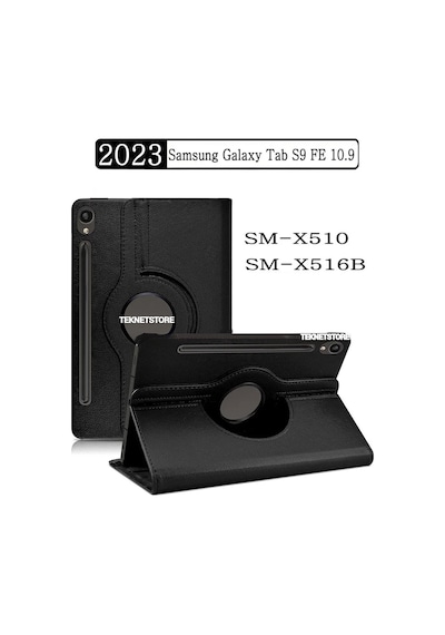 Samsung Galaxy Tab S9 Fe 10.9 Inç Tablet Uyumlu Kılıf 360 Dönebilen Deri Leather New Style Case Kılıf Samsung Galaxy Tab S9 Fe 10.9 Inç Tablet Uyumlu Kılıf 360 Dönebilen Deri Leather New Style Case Kılıf