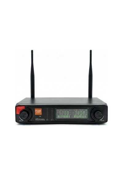Rose R-702-ey Uhf Kablosuz Telsiz El Yaka Mikrofon 2x48 Kanal
