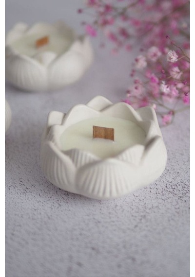 Bernami Mumluk Şamdanpinterest Dekoratif 2'li Lotus Vanilla Kokulu Mum Tabak Set 3'lü Şamdanlık Mumluk Diğer