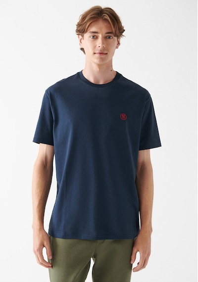 Mavi Mühür Logo Nakışlı Lacivert Tişört Loose Fit / Bol Rahat Kesim 067074-33207 Lacivert Mavi Mühür Logo Nakışlı Lacivert Tişört Loose Fit / Bol Rahat Kesim 067074-33207 Lacivert