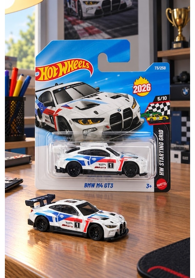 Hot Wheels Bmw M4 Gt3 Oyuncak Araba Çok Renkli