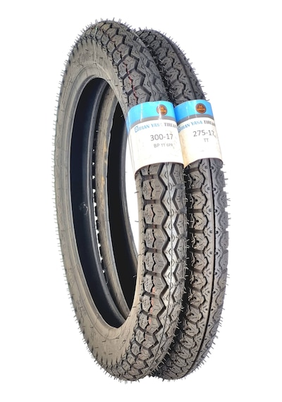 Kuba X Boss  300-17 Tt Ve 275-17 Tt Tubetype Lastik