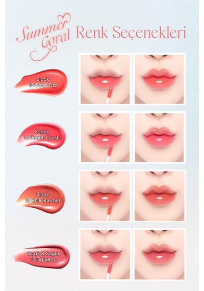 Dasique Yoğun Parlaklık Ve Canlı Renkler Sunan Kalıcı Tint Juicy Dewy Tint 15 Orange Coke 15 Orange Coke