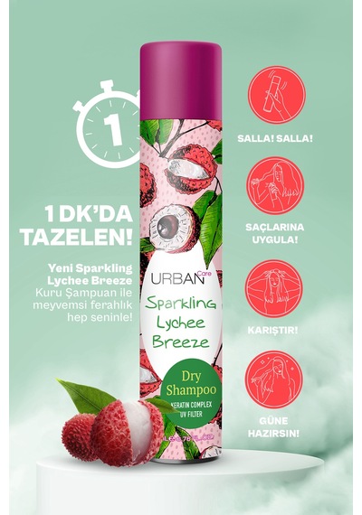 Peonies Roses Bouquet Hacimlendirici Kuru Şampuan Seti 2x200ml- Vegan - Uv Korumalı