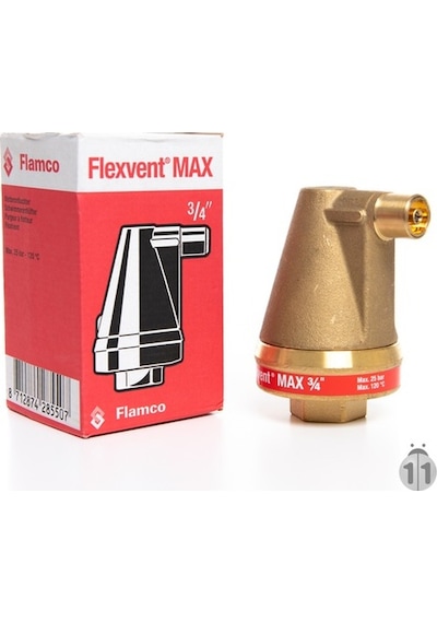 Flamco Flexvent Max ¾" 25 Bar Otomatik Purjör