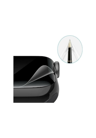 Apple Uyumlu  Watch Se 3 44mm Tpu Ekran Koruyucu 2 Li Şeffaf Film