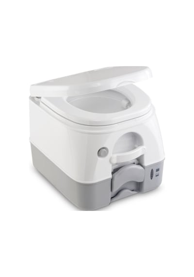 Dometic 972 9.8Lt Kamp. Karavan için Portatif Tuvalet Beyaz Gri