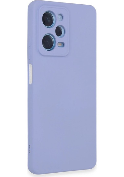 Newface Xiaomi Redmi Note 12 Pro 5g Kılıf Nano İçi Kadife Silikon Semeglbl - 88 - Lila